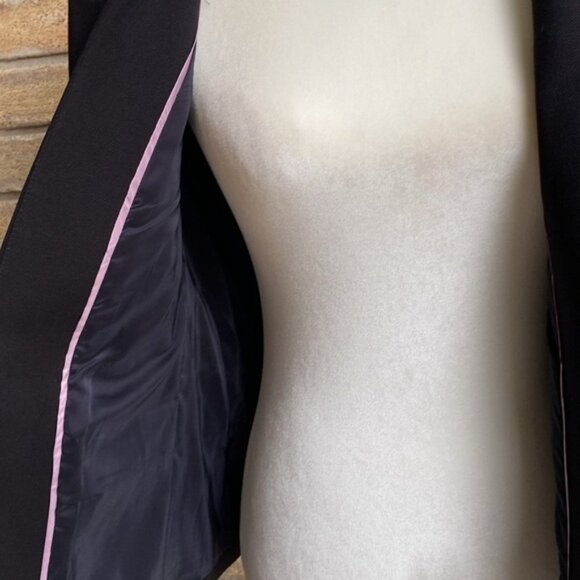 J.Crew 365 Stretch Twill Blazer Going Out Jacket Size 8 Black - Picture 11 of 16